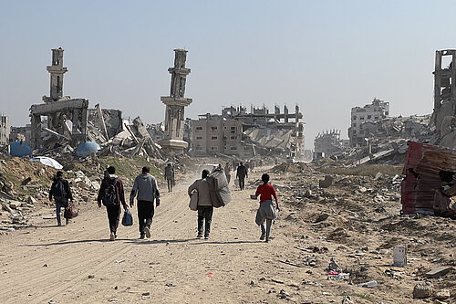 Gaza, January 2025, image:Jaber Jehad Badwan